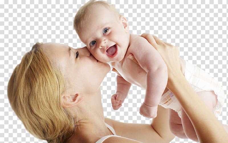 woman kissing baby, Infant Mother Childbirth Pregnancy, mom and baby transparent background PNG clipart