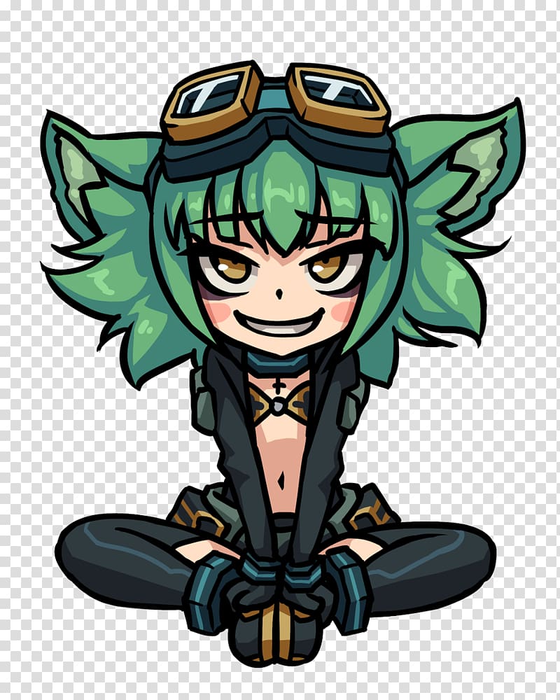 Monster Girl Encyclopedia Gremlin Chibi , Chibi transparent background PNG clipart