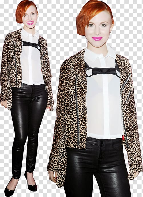 Fur clothing Coat Jacket Outerwear, hayley williams transparent background PNG clipart