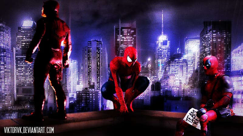 Spider-Man Daredevil Wolverine Iron Man Punisher, Daredevil transparent background PNG clipart