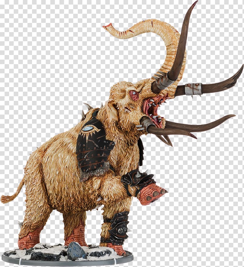 Mammoth Miniature figure Wargaming Monster Game, others transparent background PNG clipart