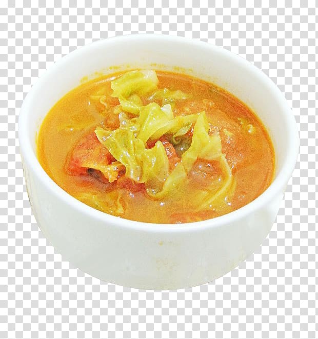 Tomato soup Yellow curry Cabbage Crxe8me brxfblxe9e Cream, Tomato cabbage soup transparent background PNG clipart