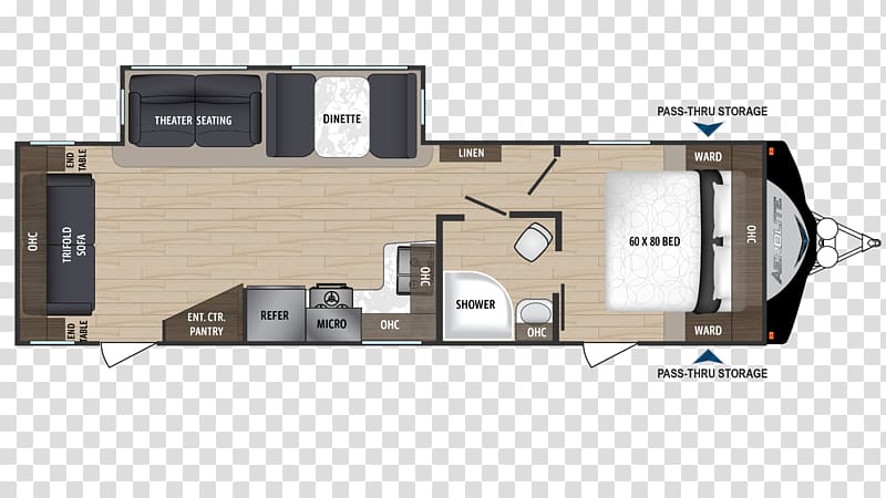 Campervans Caravan Camping World Airstream Dinette, Dutchman transparent background PNG clipart