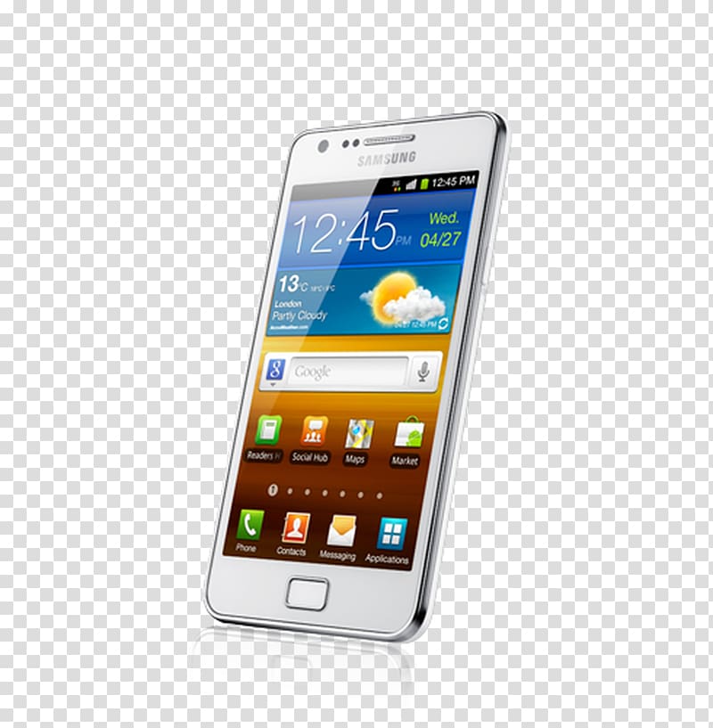 Samsung Galaxy S II Plus Vodafone Android Smartphone, Year-end transparent background PNG clipart