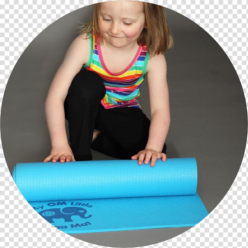 Child Yoga & Pilates Mats Exercise, yoga kids transparent background PNG clipart