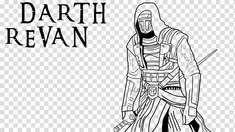 Line art Sith Revan Drawing Sketch, Star drawing transparent background PNG clipart