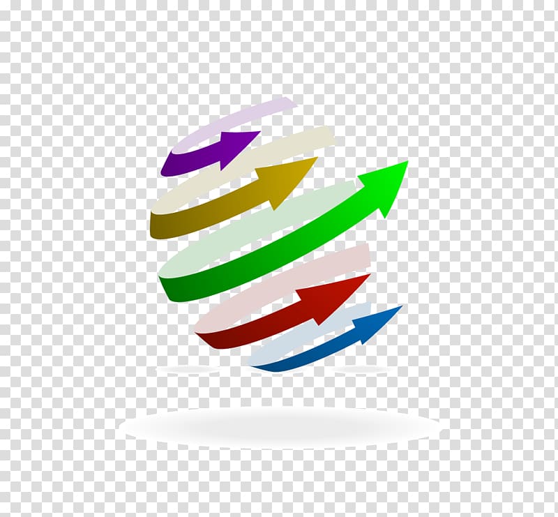 Arrow Logo Illustration, Creative arrow transparent background PNG clipart