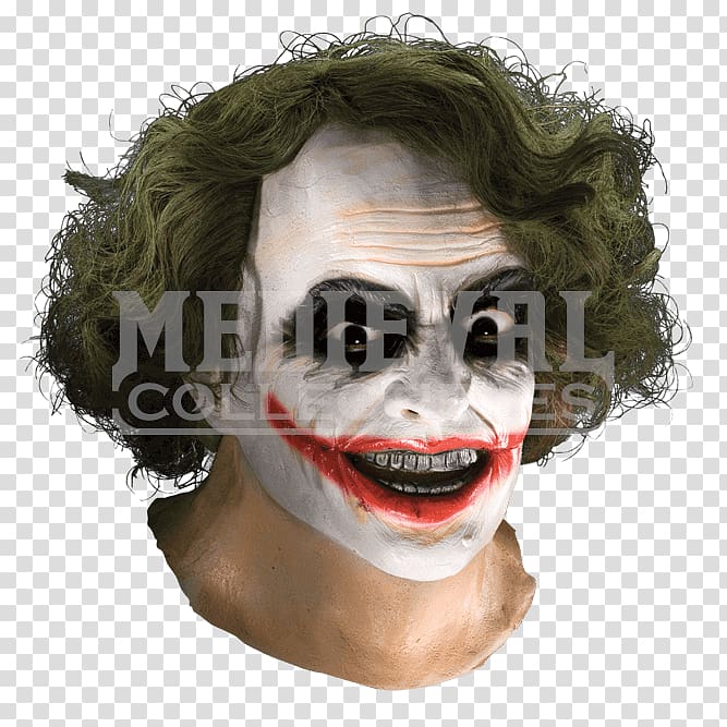 Joker Batman Bane Scarecrow Mask, joker transparent background PNG clipart