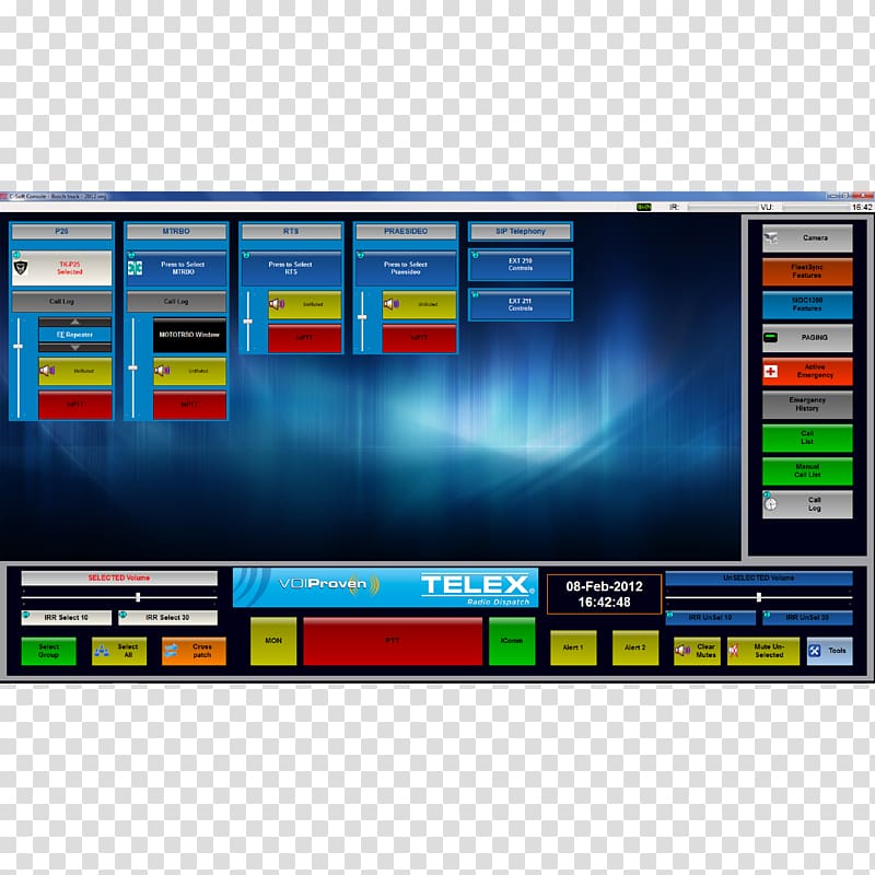 Telex Computer Software Dispatch Wireless System console, Dispatch transparent background PNG clipart