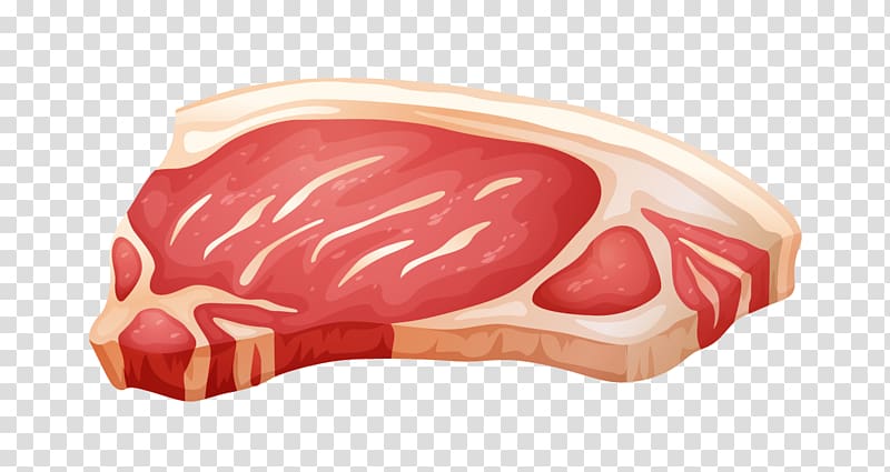 sliced meat illustration, Barbecue grill Pulled pork Pork chop , Meat transparent background PNG clipart
