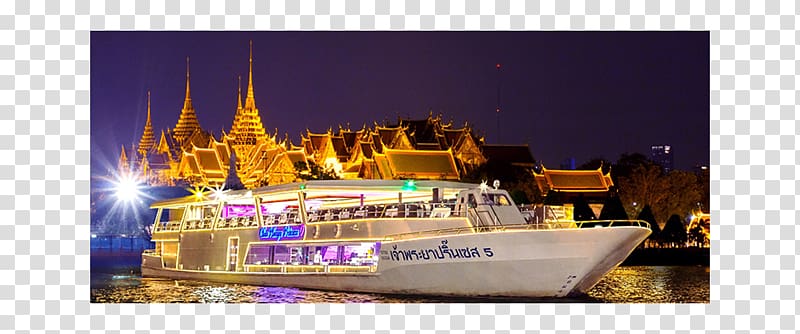 Chao Phraya River Loy Nava Dinner Cruises Cruise ship Princess Cruises River cruise, Floating city transparent background PNG clipart
