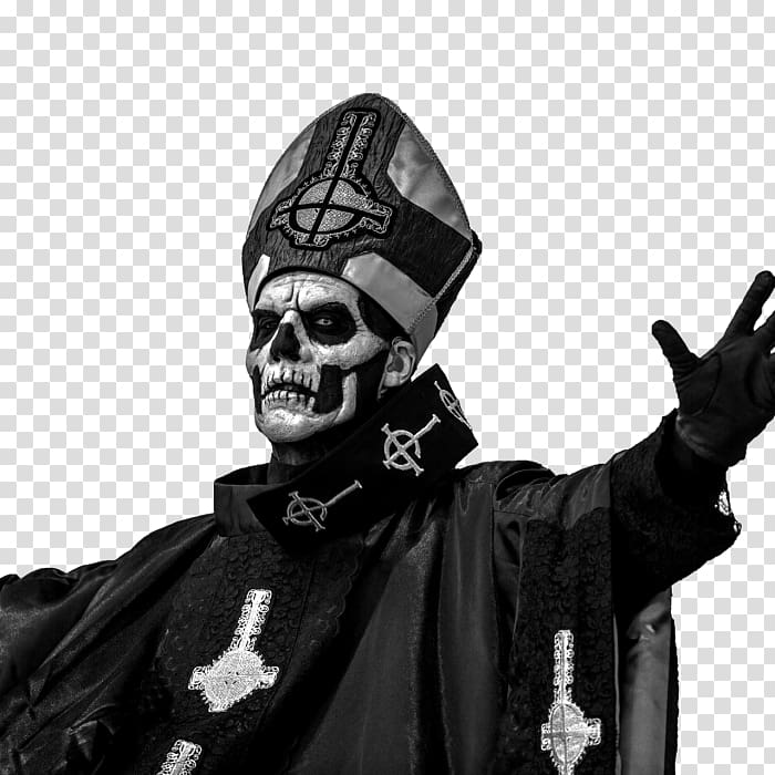 Ghost Ghoul Popestar Tour Heavy metal Desktop , Ghost transparent background PNG clipart