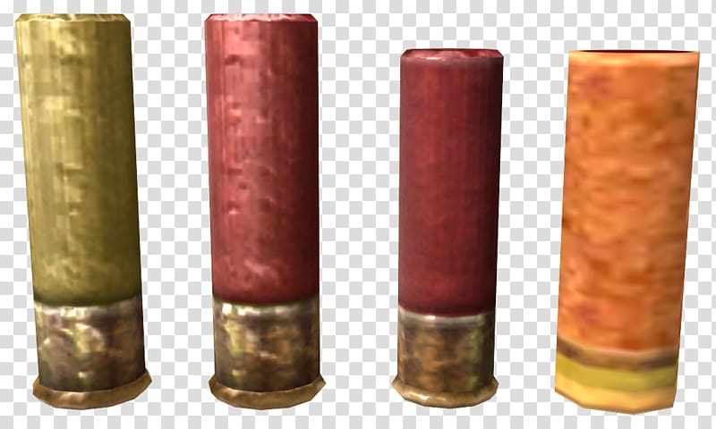 Shotgun shell 20-gauge shotgun Calibre 12, ammunition transparent background PNG clipart