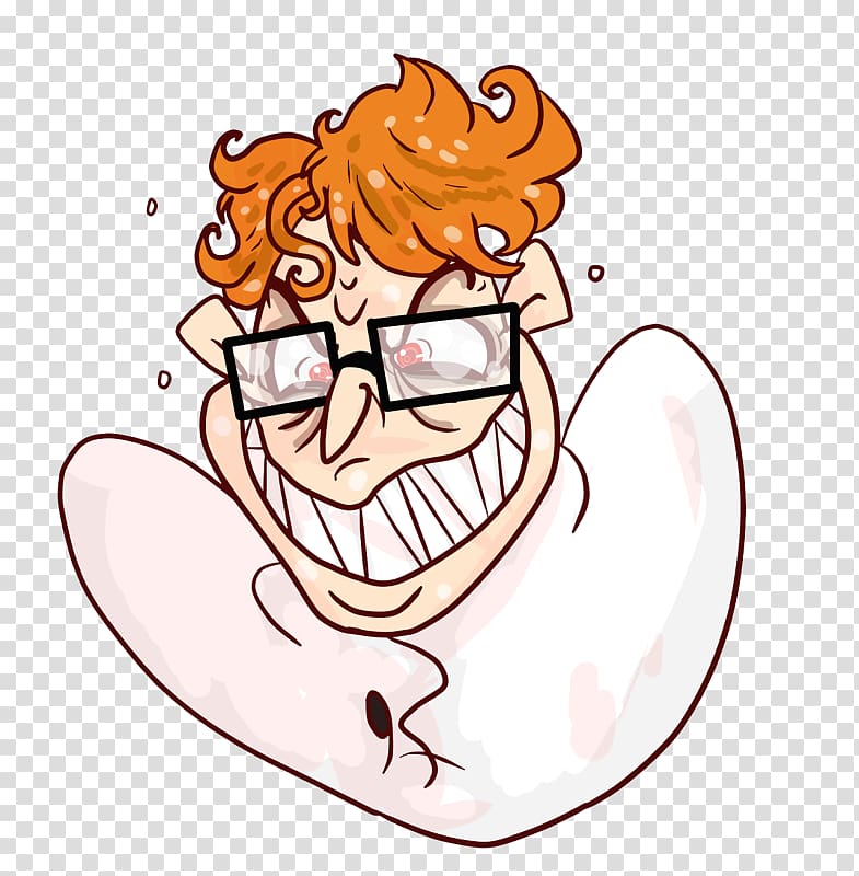 Charming Villain Drawing, the doctor took a cartoon of his teeth transparent background PNG clipart