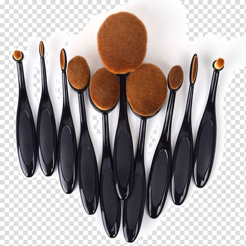 Paintbrush Makeup brush Brocha Make-up, beauty blender transparent background PNG clipart