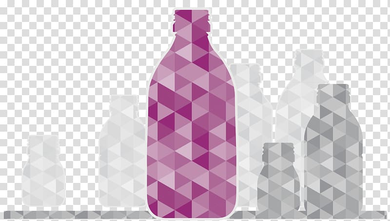 Glass bottle Raw material Calumite Limited Plastic bottle, granulated transparent background PNG clipart
