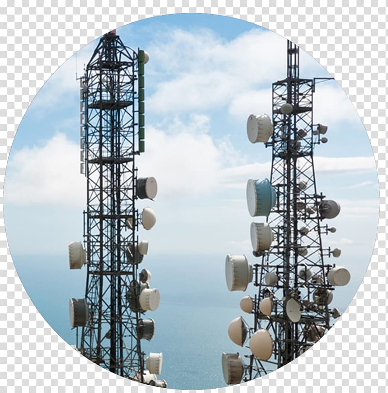 Telecommunications tower AT&T Aerials, others transparent background PNG clipart