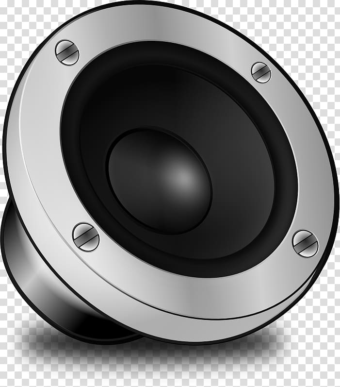 Loudspeaker Free content , Speaker sound black transparent background PNG clipart