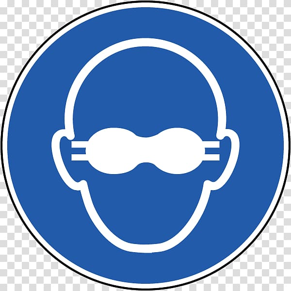 Eye protection Personal protective equipment Goggles Safety Sign, eye protection transparent background PNG clipart