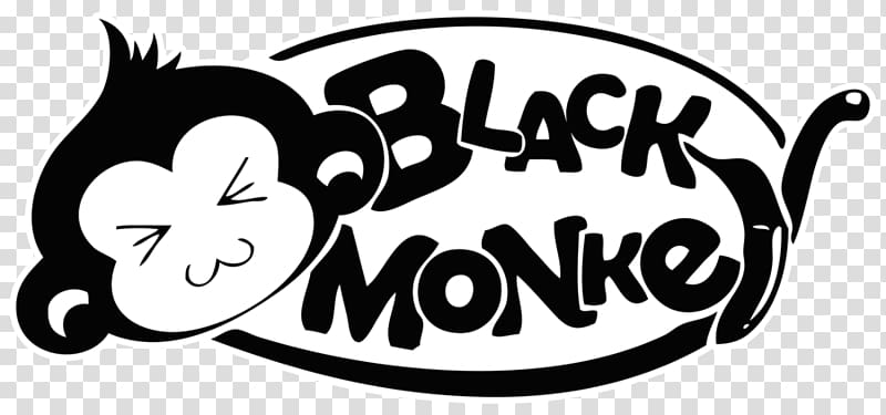 Black Monkey logo, Bacchikoi!!! Yaoi Manga Bara Monkey, manga transparent background PNG clipart