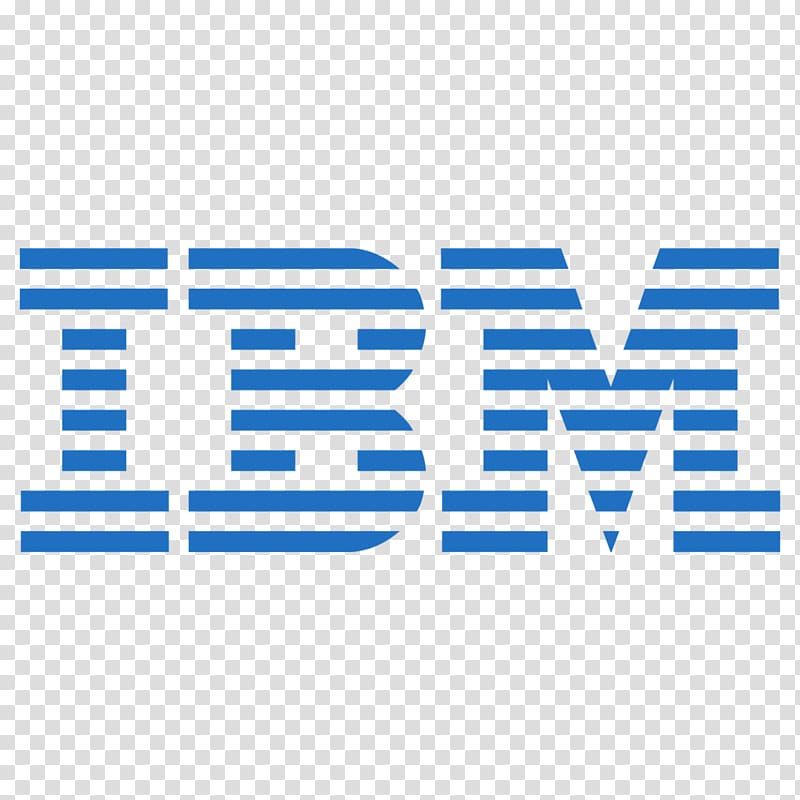 IBM white logo PNG transparent image download, size: 1800x664px
