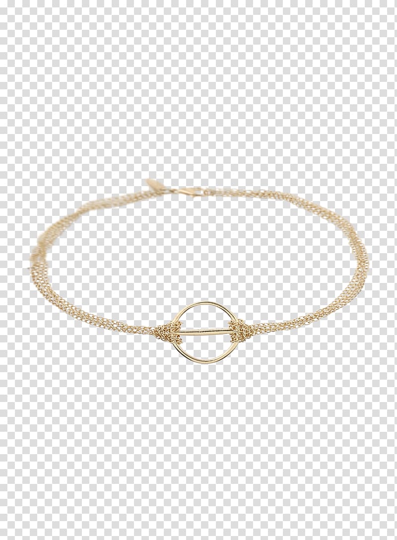 Bracelet Necklace Body Jewellery Silver, chain circle transparent background PNG clipart