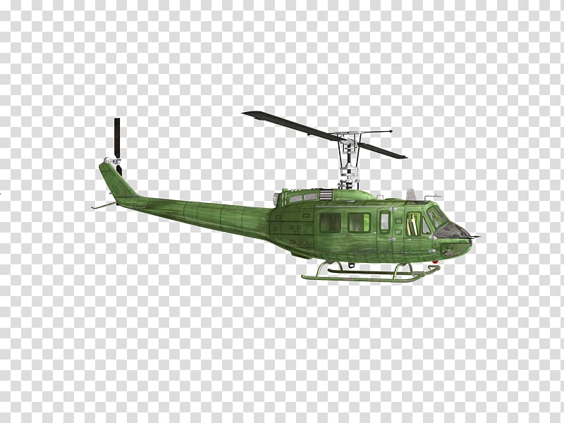 Helicopter rotor Bell 212 Bell UH-1 Iroquois Military helicopter, Rx transparent background PNG clipart