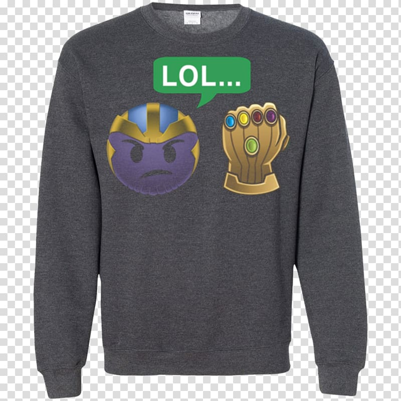 Christmas jumper T-shirt Sweater Hoodie, Infinity Gauntlet transparent background PNG clipart