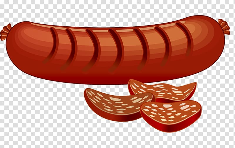 Sausage Hot dog Barbecue Kebab , Sausage transparent background PNG clipart
