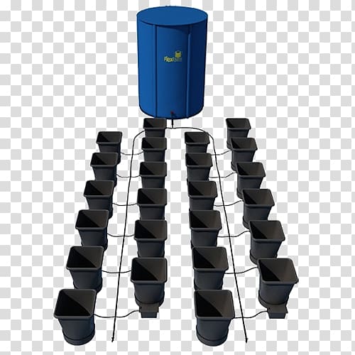 Hydroponics Flowerpot Autopot AP400 Easy2Go Holiday Watering Kit Nutrient film technique Irrigation, basic marijuana grow box transparent background PNG clipart