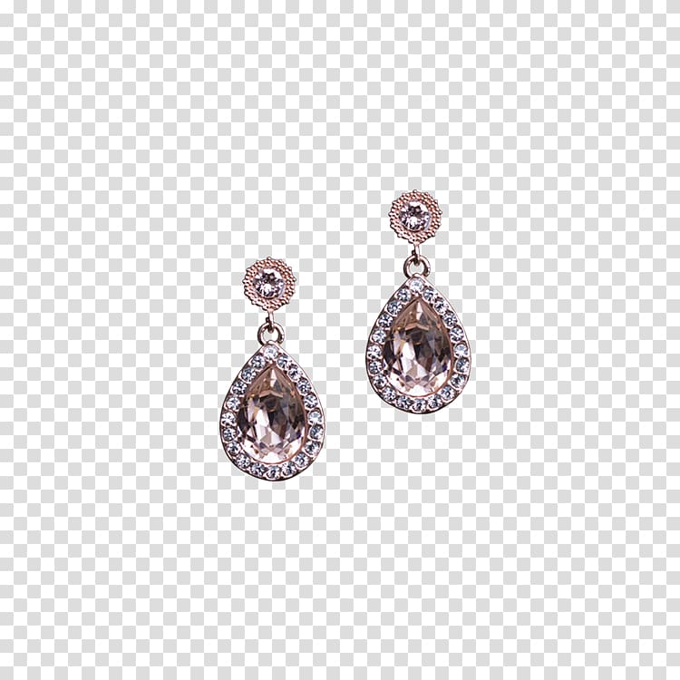 Earring Body Jewellery Gemstone Clothing Accessories, raindrops material transparent background PNG clipart