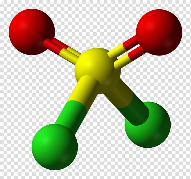 Sulfuryl chloride Chemistry Sulfonyl, chemical structure transparent background PNG clipart