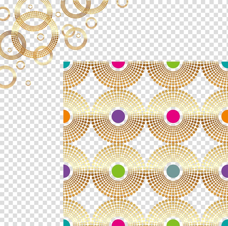 Point Circle Euclidean , Golden ring background texture material transparent background PNG clipart