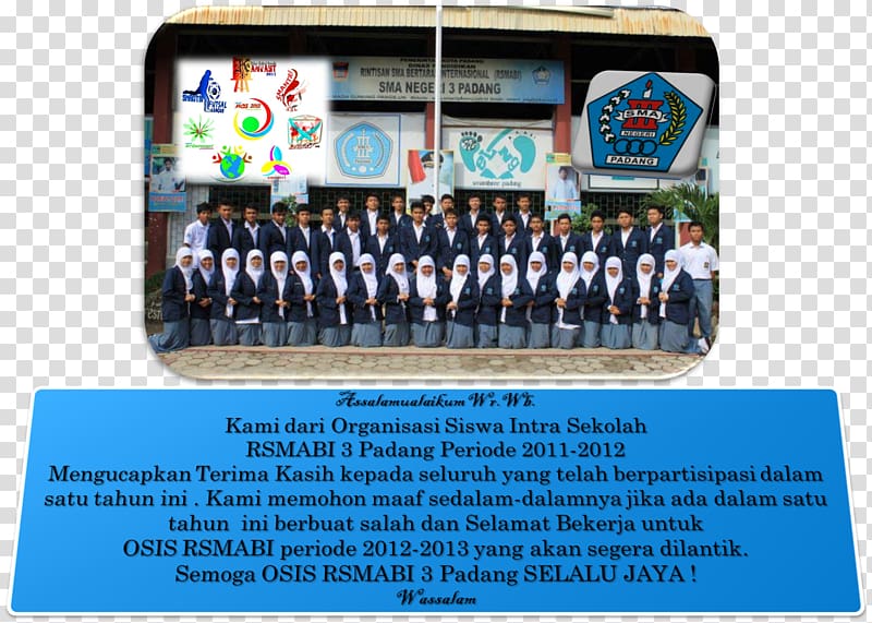 SMA Negeri 3 Padang Student Organization Inside School SMA Negeri 2 Padang Panjang High school, school transparent background PNG clipart
