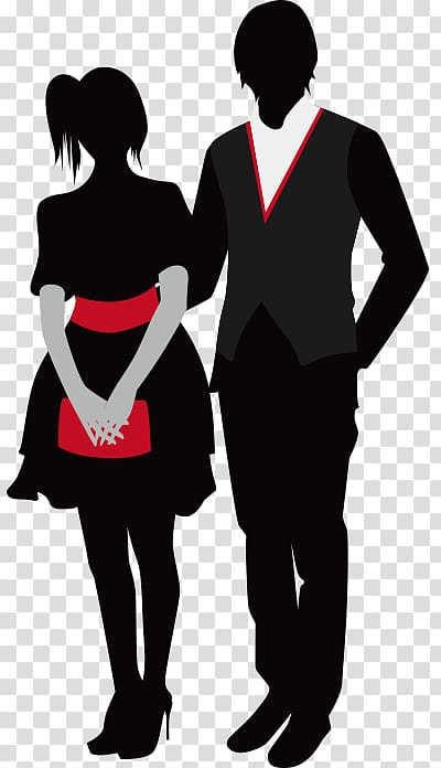 Prom , Couple Dress Western transparent background PNG clipart