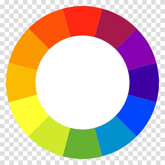 Color wheel Color theory Color scheme Primary color, over wheels transparent background PNG clipart