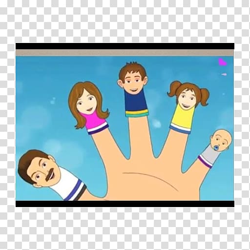 The Finger Family Song Nursery Rhyme Children\'s song, child transparent background PNG clipart