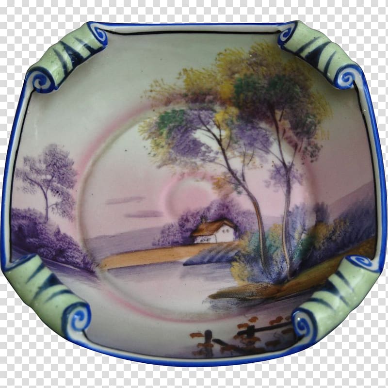 Porcelain Noritake Morimura Brothers Japan Plate, japan transparent background PNG clipart