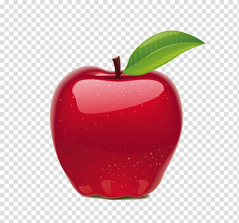 Icon, Red Apple Christmas Eve transparent background PNG clipart