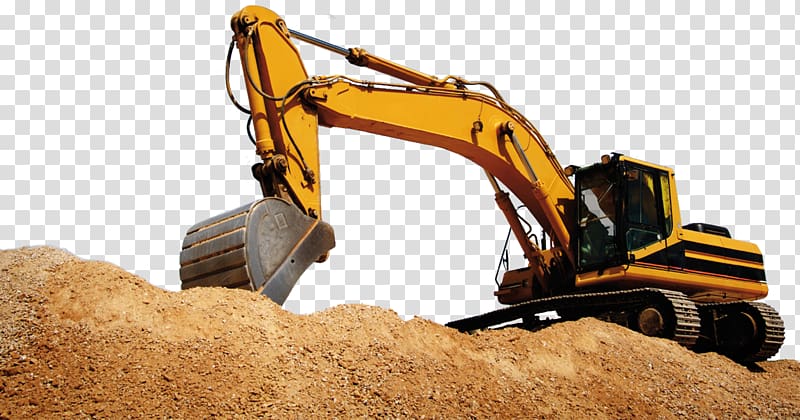 Heavy Machinery Architectural engineering Excavator Manufacturing Equipment rental, excavator transparent background PNG clipart