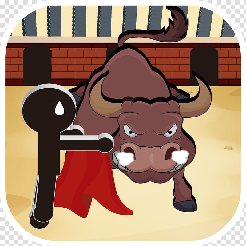 Bull Cattle Ox Cartoon, bullfighting transparent background PNG clipart