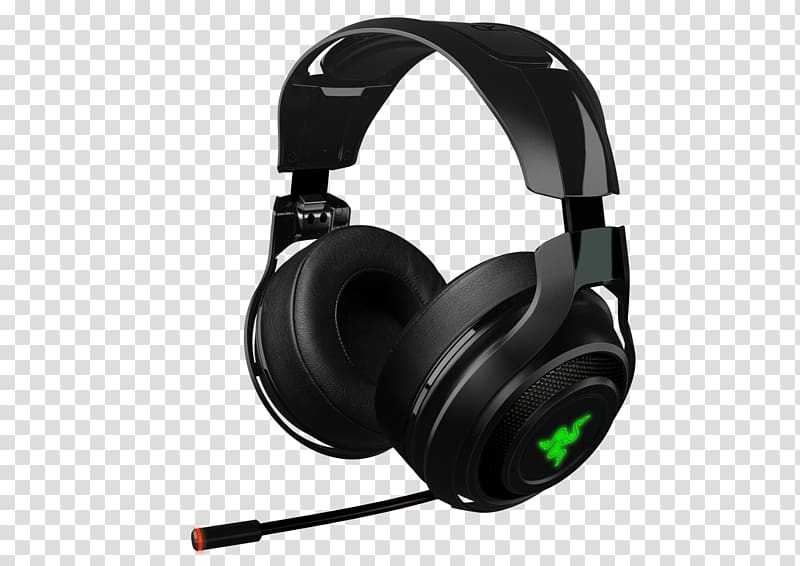 Headphones Razer Inc. Xbox 360 Wireless Headset 7.1 surround sound, surround transparent background PNG clipart