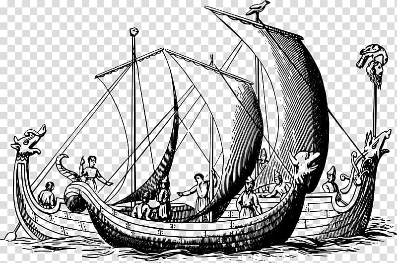 Viking ships Caravel Dragon boat Saxons, Ship transparent background PNG clipart