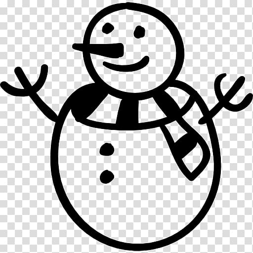 Snowman Computer Icons Encapsulated PostScript Scarf, snowman transparent background PNG clipart