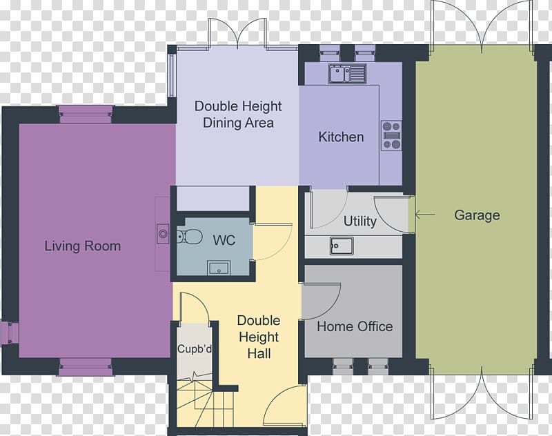 Floor plan Angle, ground floor transparent background PNG clipart