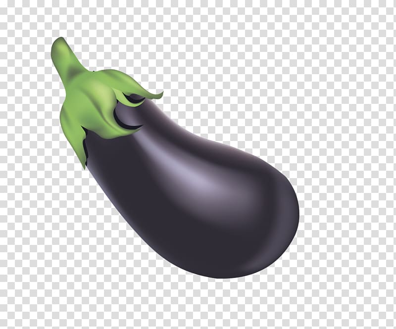 Eggplant transparent background PNG clipart