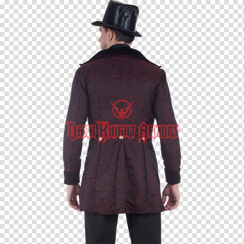 Victorian era Overcoat Steampunk Gothic fashion, jacket transparent background PNG clipart