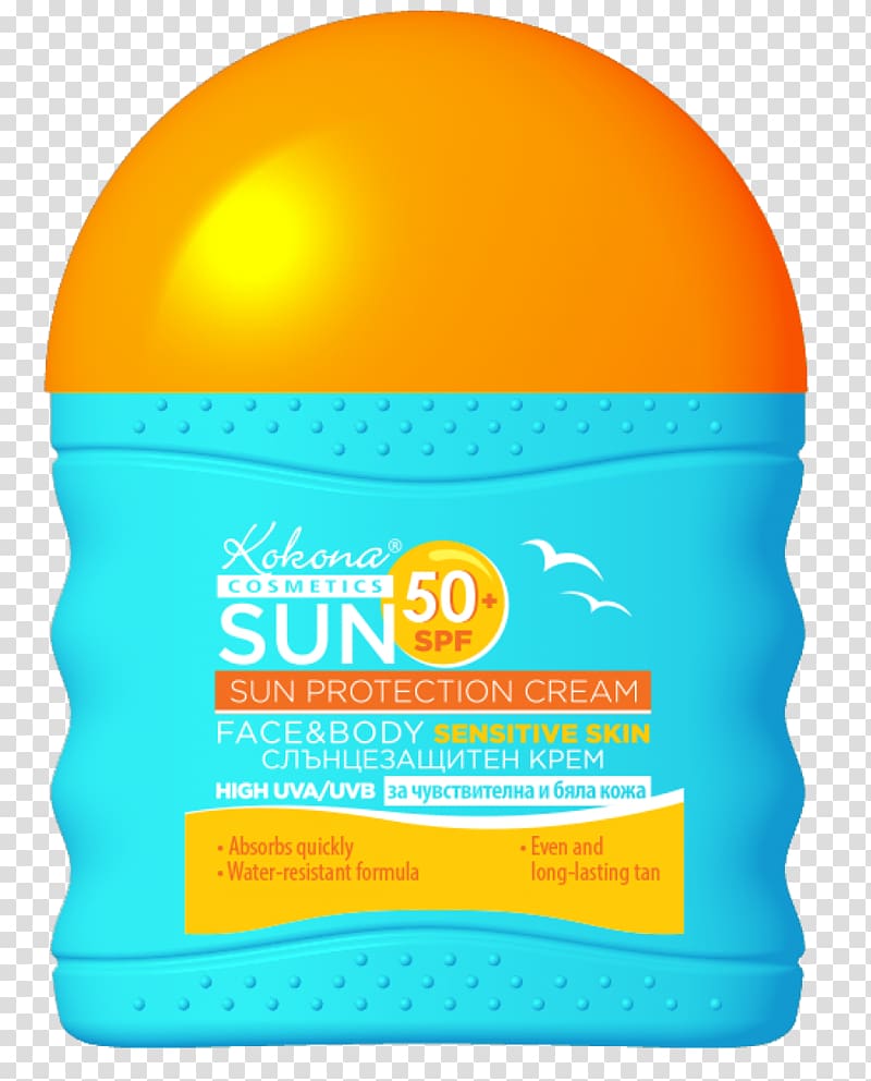 Sunscreen Milk Factor de protección solar Cream Face, milk transparent background PNG clipart