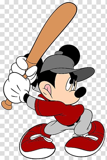 Mickey Mouse Minnie Mouse Donald Duck Goofy Baseball, baseball character transparent background PNG clipart