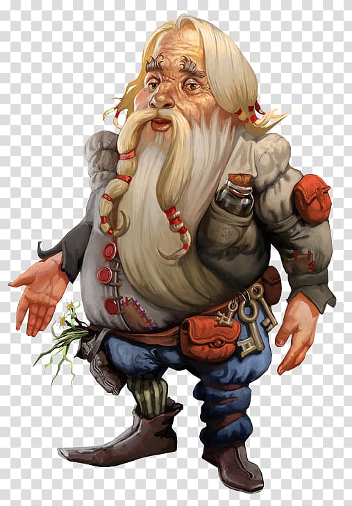 Dungeons & Dragons Goblin Gnome Dwarf Fantasy, gnome transparent background PNG clipart
